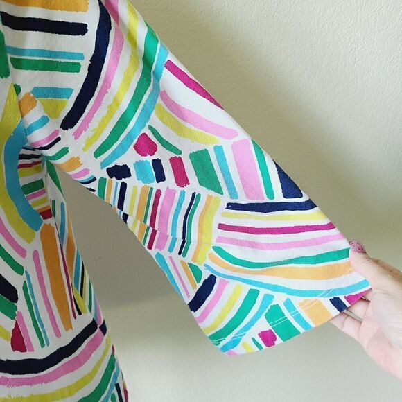 Fresh‎ Produce Tunic Small Seaglass Sundrenched Catalina Artsy Cotton Jersey - Picture 3 of 11